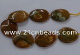 CNG2689 15.5 inches 40*50mm - 45*55mm freeform agate gemstone beads