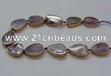 CNG2723 15.5 inches 18*28mm - 20*30mm freeform amethyst beads