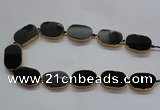 CNG2729 15.5 inches 18*28mm - 20*30mm freeform agate beads