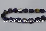 CNG2769 15.5 inches 20*22mm - 22*26mm freeform agate beads