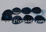 CNG2787 15.5 inches 35*40mm - 45*50mm freeform agate beads