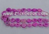 CNG2847 15.5 inches 15*20mm - 25*30mm freeform druzy agate beads