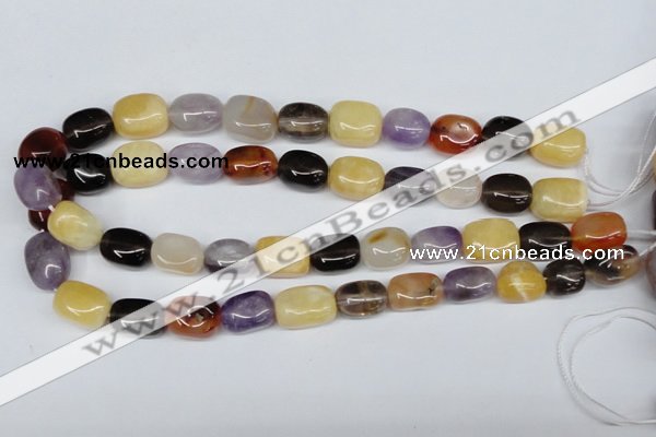 CNG29 15.5 inches 12*17mm nuggets mixed gemstone beads