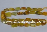 CNG2900 15.5 inches 12*16mm - 15*25mm freeform agate beads