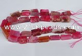 CNG2902 15.5 inches 12*16mm - 15*25mm freeform agate beads