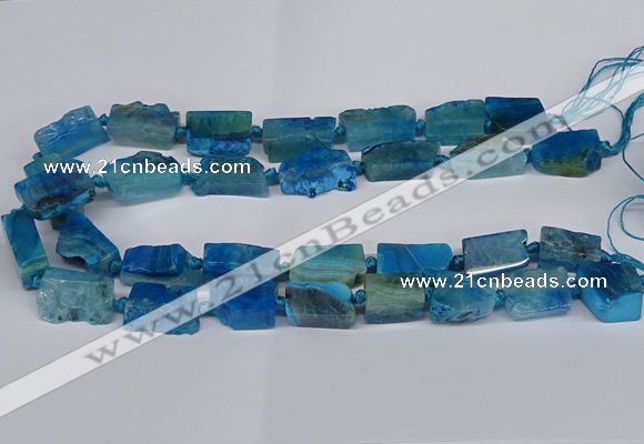 CNG2903 15.5 inches 12*16mm - 15*25mm freeform agate beads