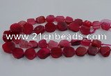 CNG2909 15.5 inches 12*16mm - 15*25mm freeform agate beads