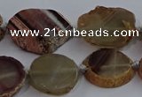 CNG2930 15.5 inches 18*25mm - 25*30mm freeform agate beads