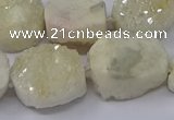 CNG2975 15.5 inches 13*18mm - 20*25mm freeform druzy agate beads