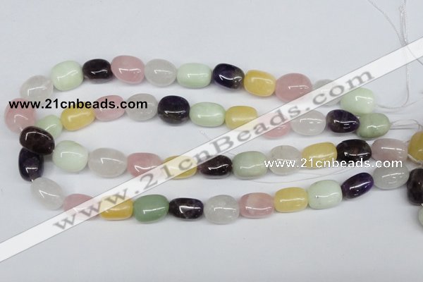 CNG30 15.5 inches 12*17mm nuggets mixed gemstone beads