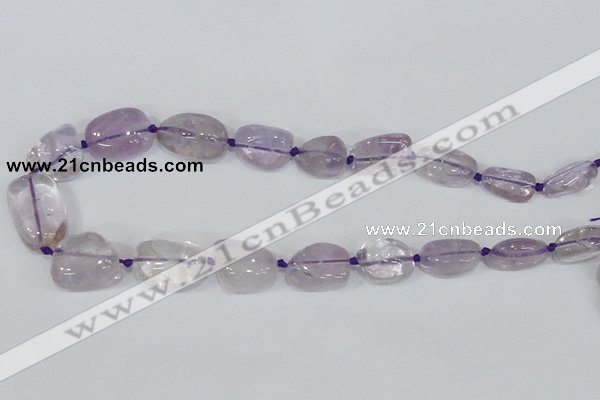 CNG311 15.5 inches 10*14mm – 15*20mm nuggets amethyst beads