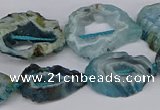 CNG3114 15.5 inches 13*18mm - 18*25mm freeform druzy agate beads