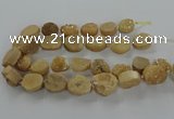 CNG3144 15.5 inches 12*16mm - 20*25mm freeform druzy agate beads