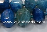 CNG3178 15.5 inches 12*16mm - 25*30mm nuggets agate beads