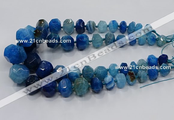 CNG3178 15.5 inches 12*16mm - 25*30mm nuggets agate beads