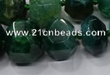 CNG3179 15.5 inches 12*16mm - 25*30mm nuggets agate beads