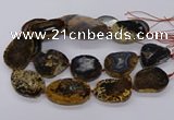 CNG3193 15.5 inches 35*45mm - 40*50mm freeform opal gemstone beads