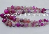 CNG3231 15.5 inches 12*16mm - 25*30mm nuggets agate beads