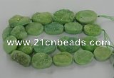 CNG3273 15.5 inches 22*30mm - 30*40mm freeform druzy agate beads