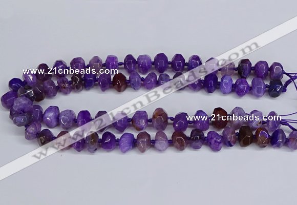 CNG3366 15.5 inches 10*14mm - 12*16mm nuggets agate beads