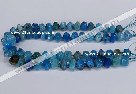 CNG3369 15.5 inches 10*14mm - 12*16mm nuggets agate beads