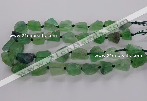 CNG3426 15.5 inches 15*20mm - 20*30mm nuggets fluorite beads