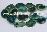 CNG3463 15.5 inches 35*40mm - 45*55mm freeform agate beads