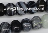 CNG35 15.5 inches 11*15mm nuggets madagascar agate gemstone beads