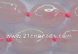 CNG351 15.5 inches 15*20mm - 25*30mm nuggets rose quartz beads