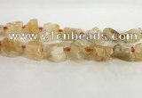 CNG3563 15.5 inches 18*20mm - 25*30mm nuggets rough citrine beads