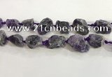 CNG3566 15.5 inches 18*20mm - 25*30mm nuggets rough amethyst beads
