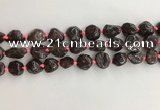 CNG3579 15.5 inches 10*14mm - 12*16mm nuggets garnet gemstone beads