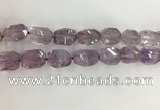 CNG3583 13*18mm - 15*20mm faceted nuggets light amethyst beads