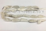 CNG3625 15.5 inches 12*35mm teardrop druzy agate beads