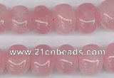 CNG41 15.5 inches 11*15mm nuggets rose quartz gemstone beads