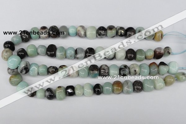 CNG42 15.5 inches 11*15mm nuggets amazonite gemstone beads