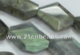 CNG445 15.5 inches 15*20mm – 20*32mm faceted nuggets labradorite beads