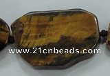 CNG462 15.5 inches 20*25mm - 25*55mm nuggets tiger eye beads