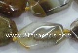 CNG468 15.5 inches 15*20mm - 20*32mm nuggets agate beads