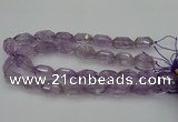 CNG5000 15.5 inches 13*18mm - 15*25mm faceted nuggets amethyst beads