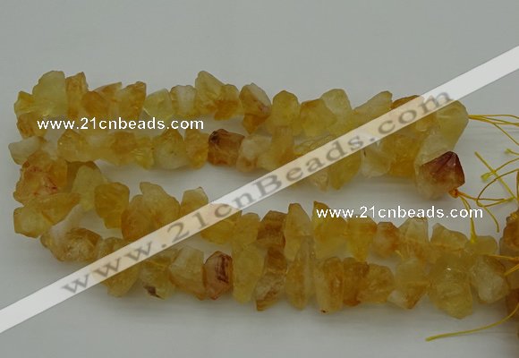 CNG5018 15.5 inches 12*18mm - 15*25mm nuggets citrine beads