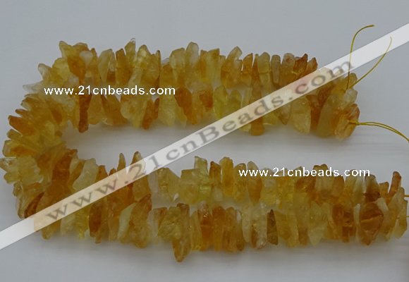 CNG5020 15.5 inches 5*15mm - 8*25mm nuggets citrine beads