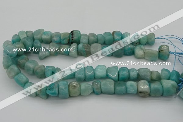 CNG5038 15.5 inches 10*14mm - 13*16mm nuggets amazonite beads