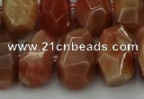 CNG5093 15.5 inches 13*18mm - 15*20mm faceted nuggets sunstone beads