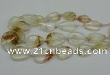 CNG5154 16*22mm - 30*35mm freeform volcano cherry quartz beads