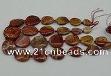 CNG5171 15.5 inches 16*22mm - 30*35mm freeform rainbow stone beads