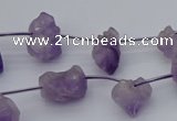 CNG5260 15.5 inches 5*8mm - 15*20mm nuggets amethyst beads