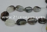 CNG5311 15.5 inches 20*30mm - 35*45mm freeform agate beads