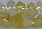 CNG5327 15.5 inches 12*16mm - 15*20mm faceted nuggets citrine beads