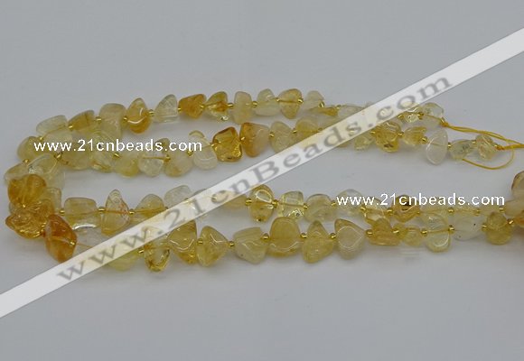 CNG5331 15.5 inches 6*8mm - 13*18mm nuggets citrine beads